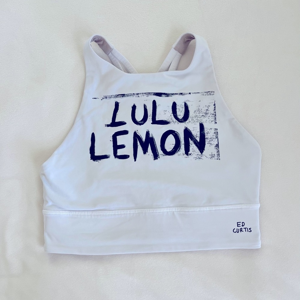 Lululemon Sports Bra size 6 Energy Ed Curtis